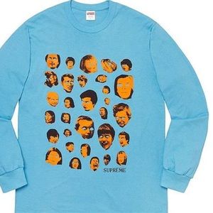 Supreme Faces Long Sleeve size Large